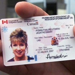 Canada PR Card