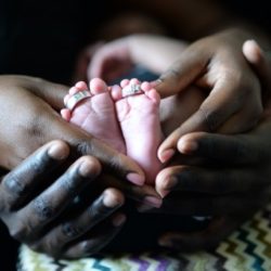 What type of visa can I use to stay if my baby was born in Canada