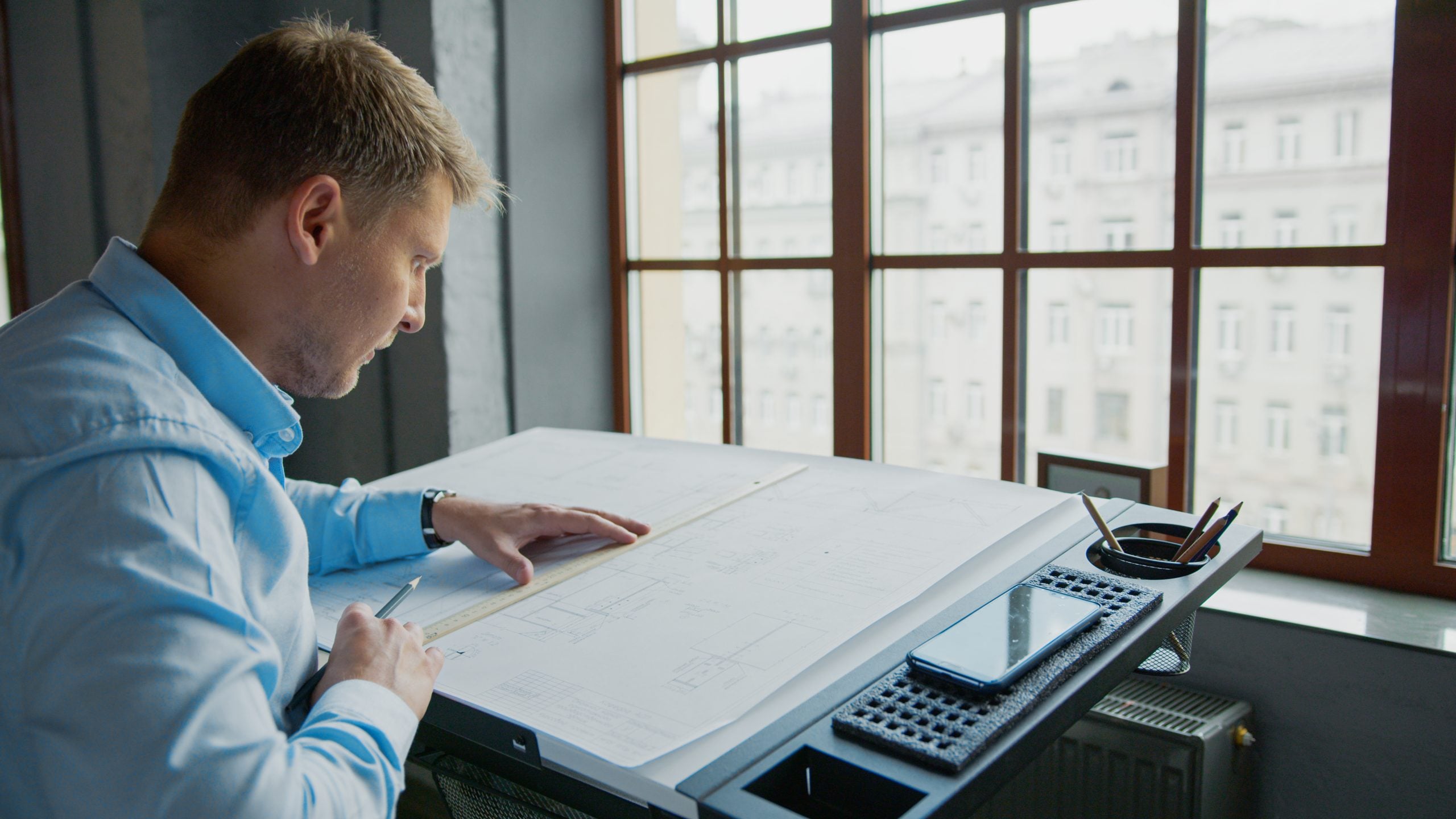 architect working
