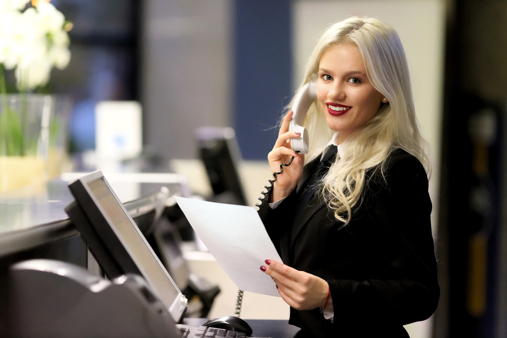 receptionist immigration canada